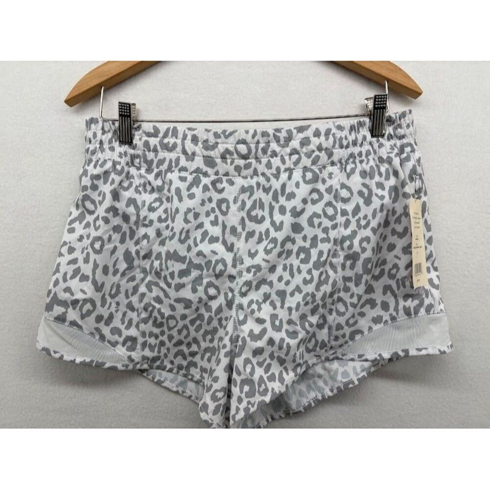 Altar'd State Leopard Print Athletic Shorts Size Large NWT